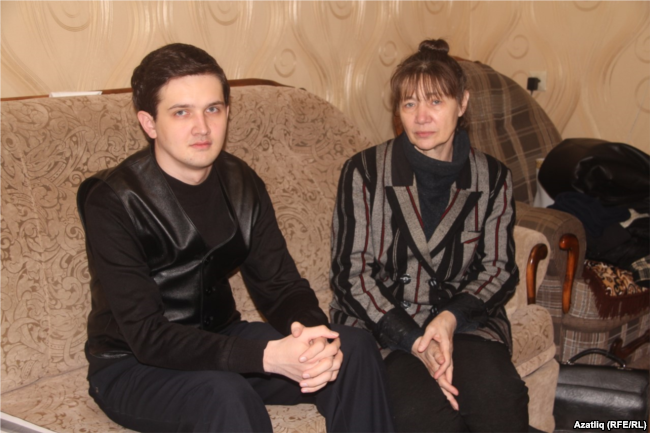 Марат Сейфетдинов с матерью